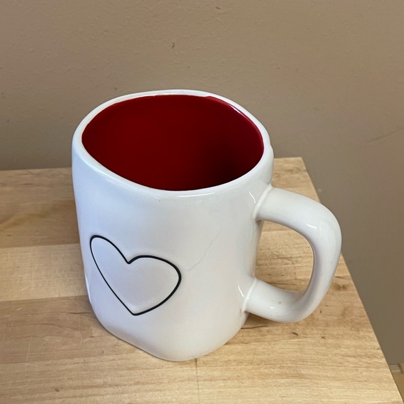 Rae Dunn Other - Rae Dunn Two Sided Heart Valentine's Holiday Seasonal Mug